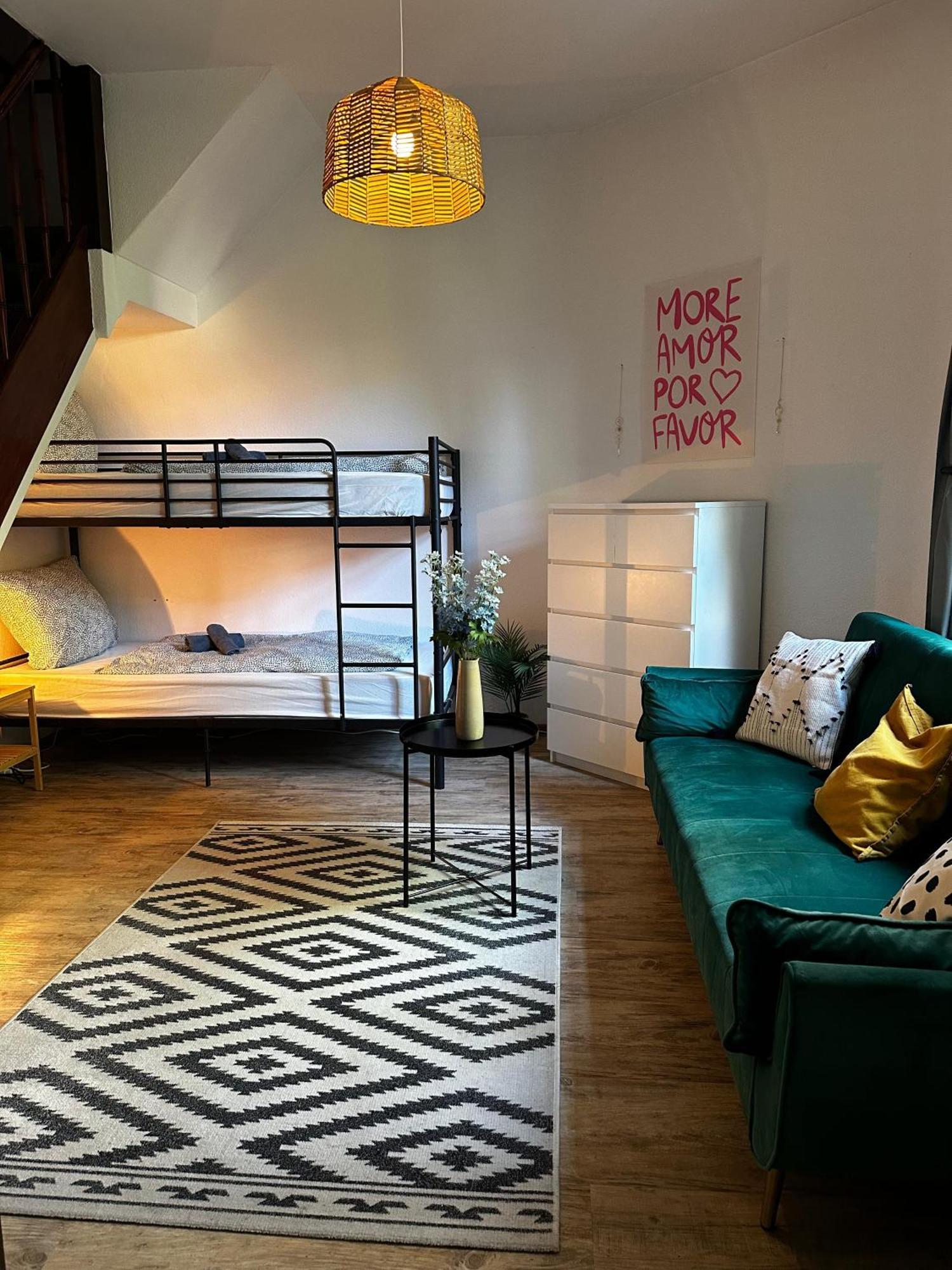 Maisonettewohnung Im Loft Stil Mit Wunderschoener Terrasse 卡尔斯鲁厄 外观 照片