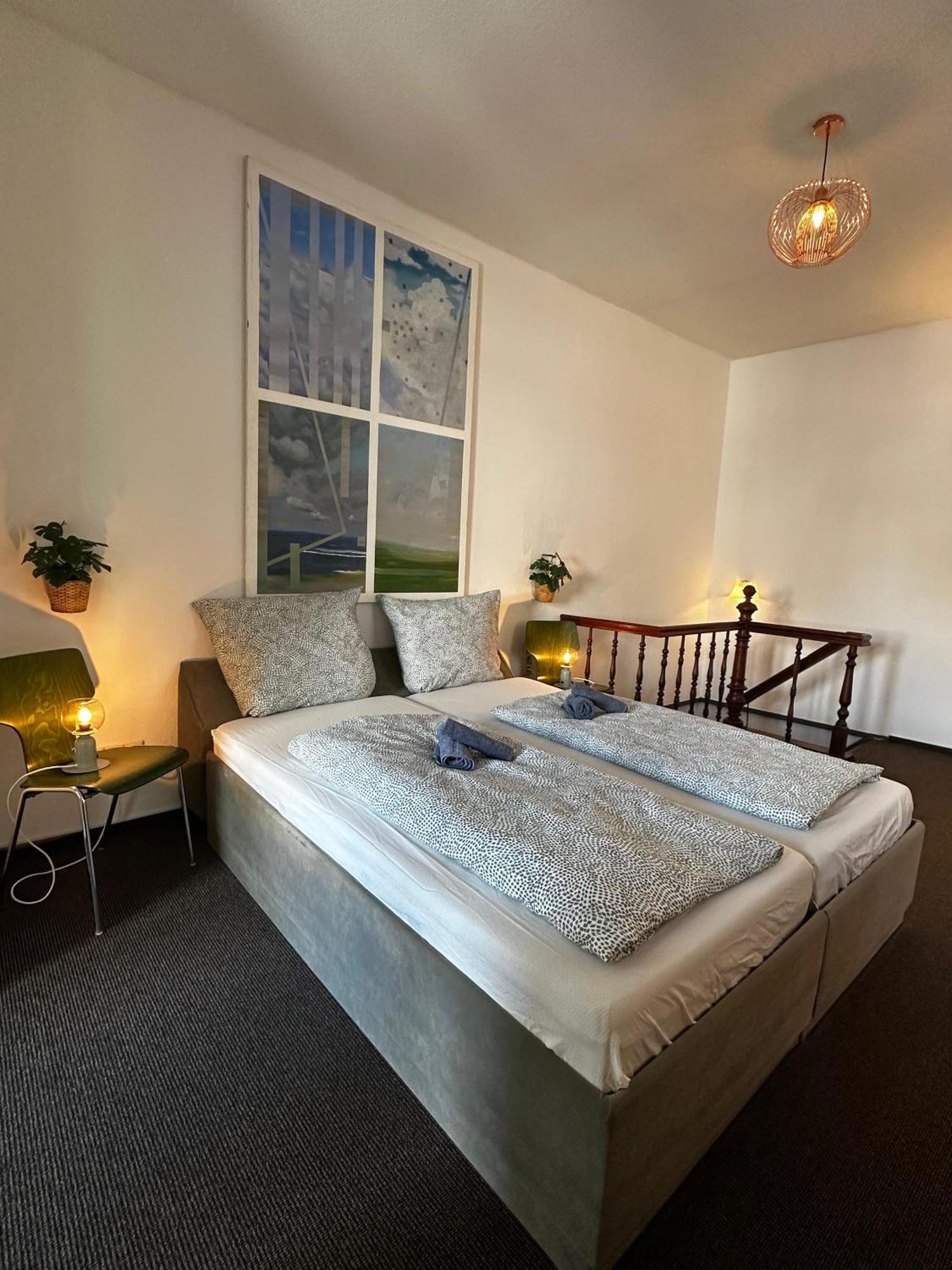 Maisonettewohnung Im Loft Stil Mit Wunderschoener Terrasse 卡尔斯鲁厄 外观 照片